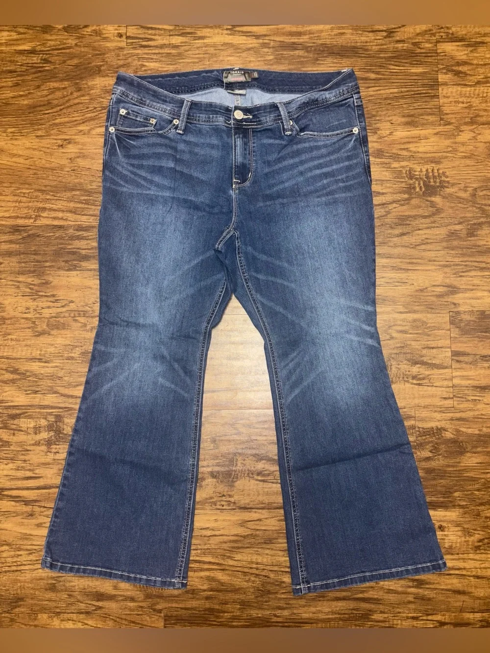 Torrid Super Stretch Luxe Slim Boot Jeans Size 16XS